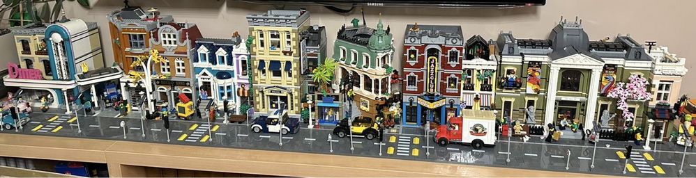Lego Modular Building cała seria 10182