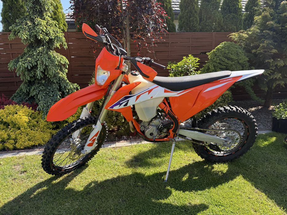 -2023 model- KTM EXC-F 350 b.db. Stan, zarejestrowany A2, ubezpieczony