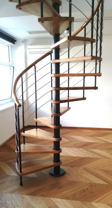 Schody Spiralne Kręcone DUDA Model Venecja 04 S 110 cm