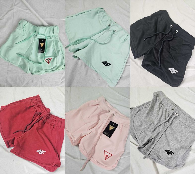 Spodenki krótkie damskie Guess bawełniane nowośc 4F lato