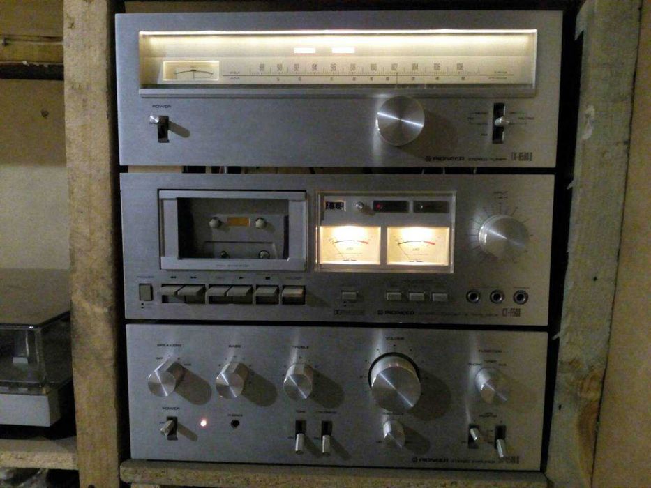 Тюнер PioneerTX-6500II дека PioneerCT-F500 усилитель Pioneer SX-6500II