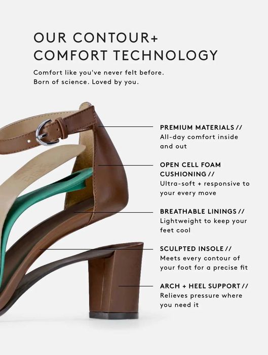 Sandália de salto / tacão em bloco em couro de cor bege