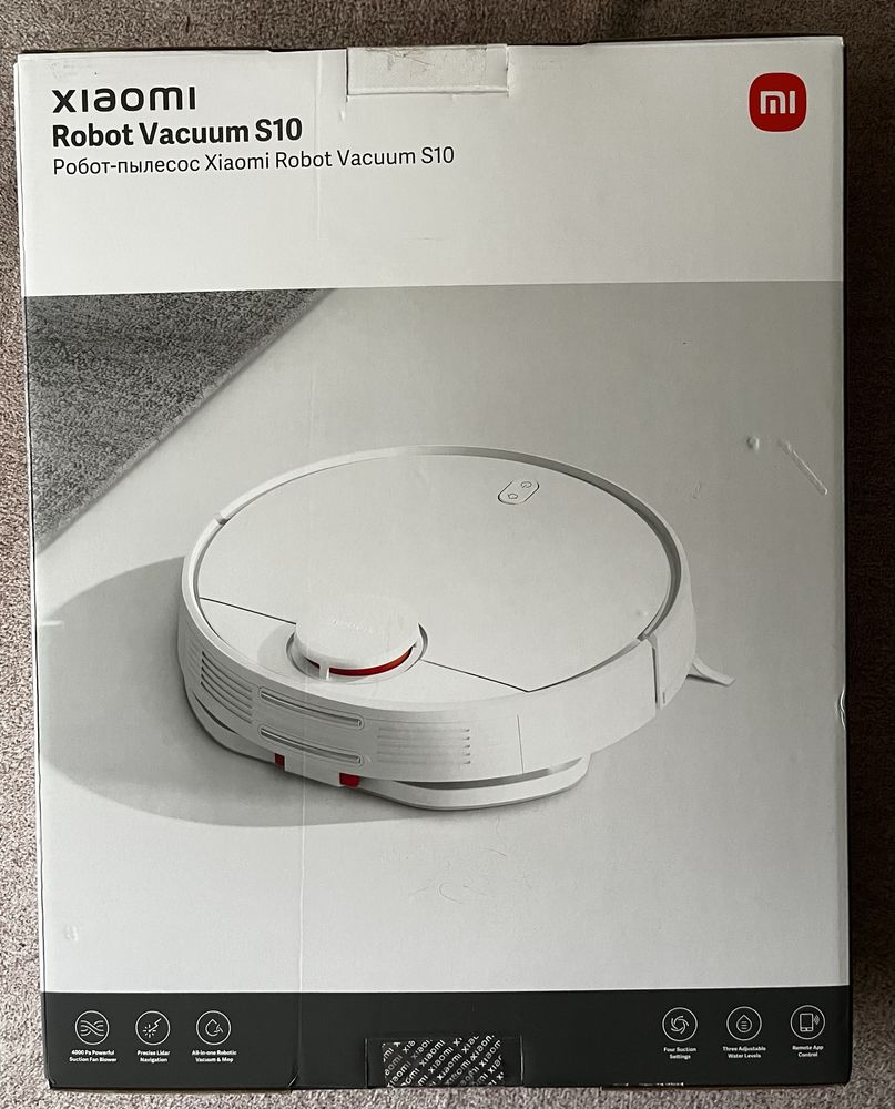 Робот-пилосос Xiaomi Robot Vacuum S10