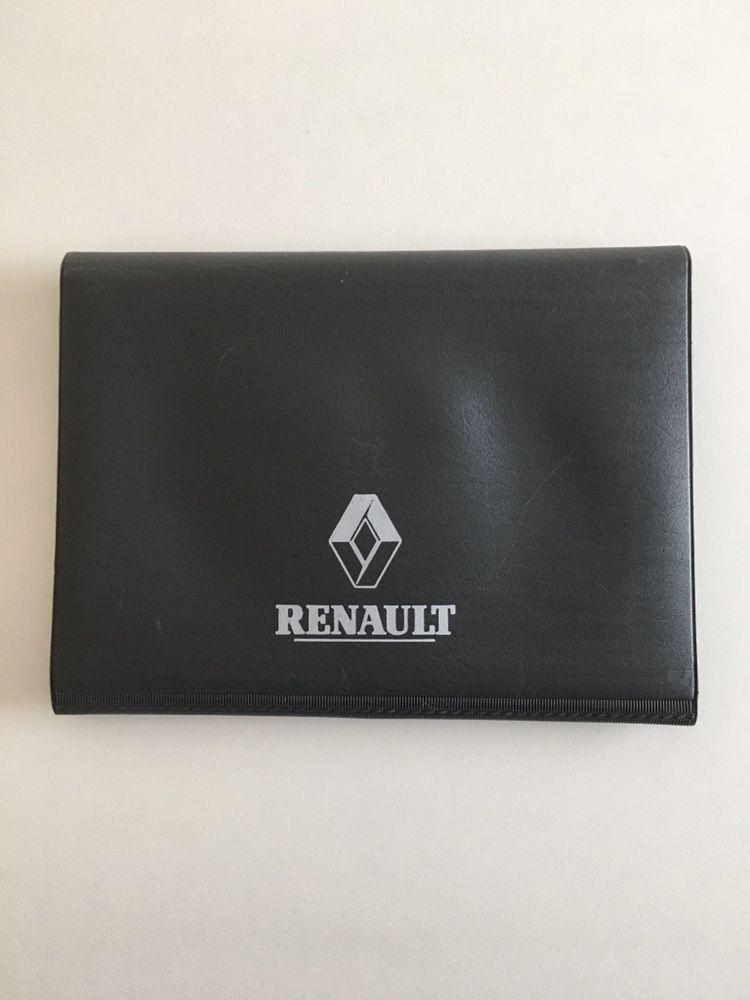 Bolsa de documentação com Manual do proprietário Renault Clio 1 Fase 2