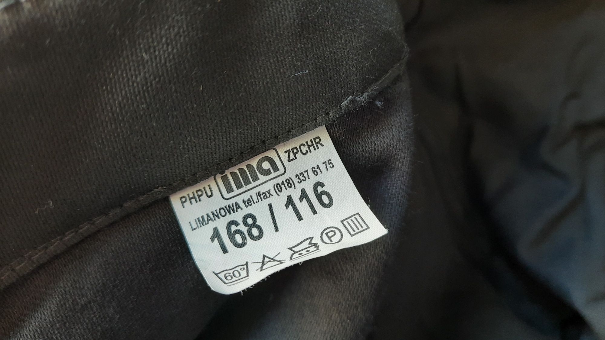 NOWE Ubranie Robocze MON Wojsko 168/116 / Spodnie + Bluza