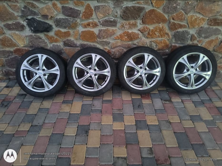 Колеса ДІСКИ (Тітани) 16 golf 4 skoda octavia5 100 16 ET 38 7J