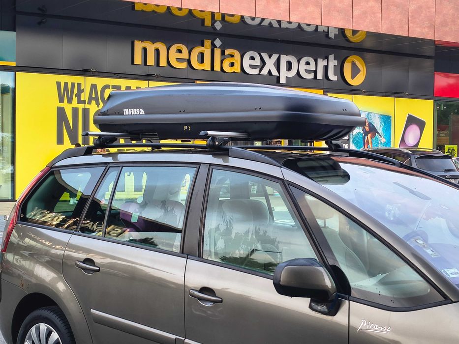 Wynajmę box bagażnik dachowy Taurus 450L dwustronny czarny wypożyczę