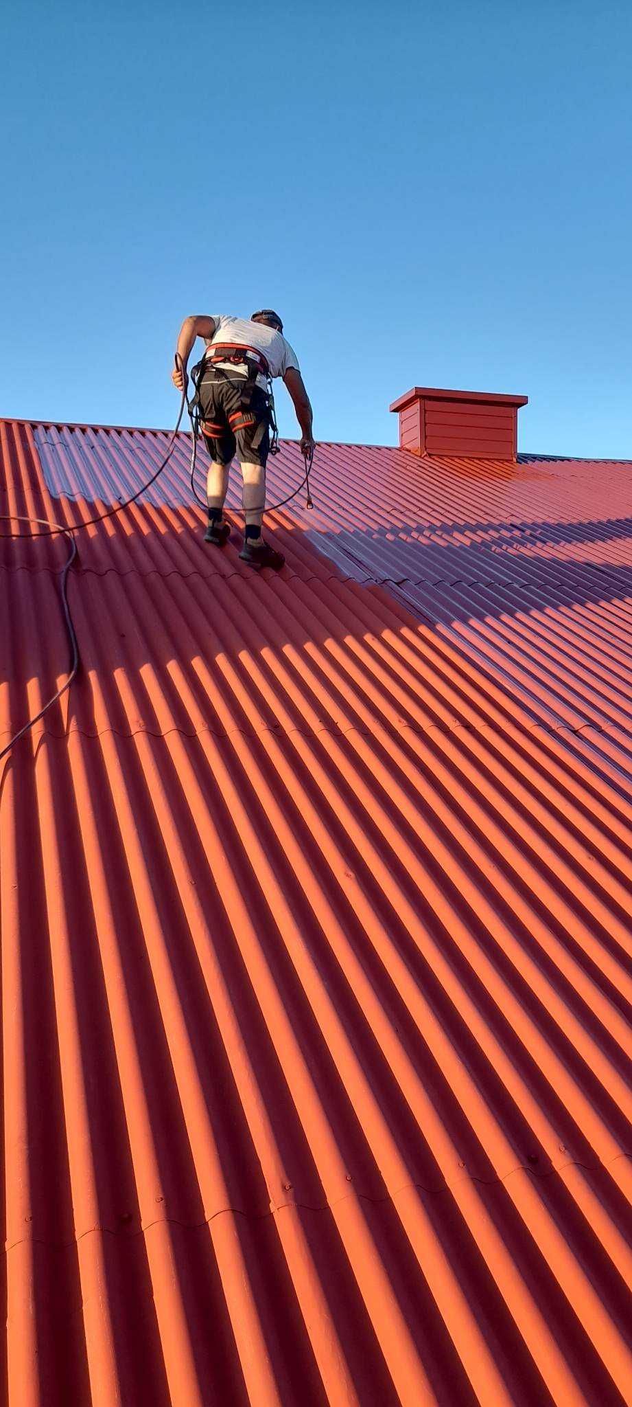 Usługi dekarskie. Malowanie Dachów