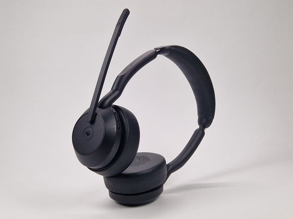 Навушники Jabra Evolve2 55 MS Stereo Black + адаптер Jabra Link 380a