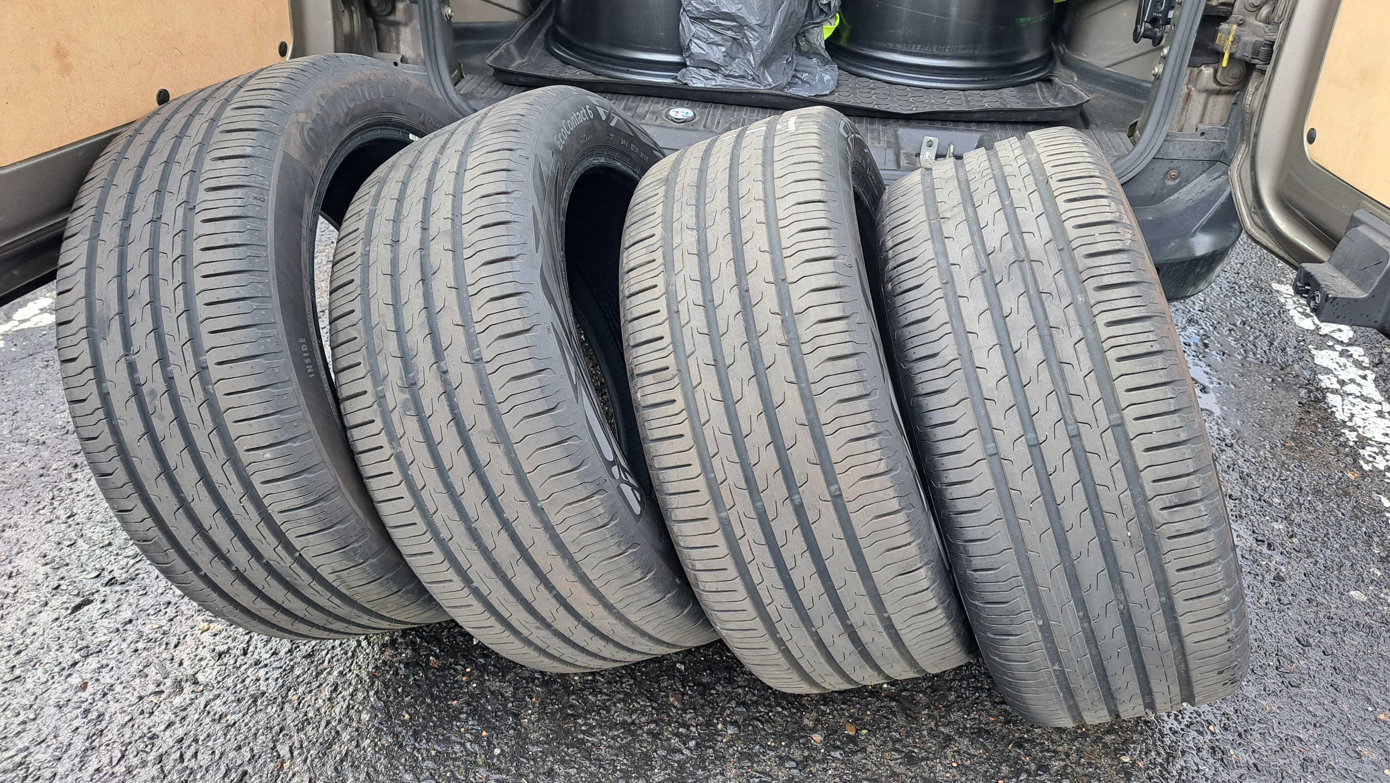 Opony Continental EcoContract 6 245/45 R18 2023 rocznik, przebieg 50km