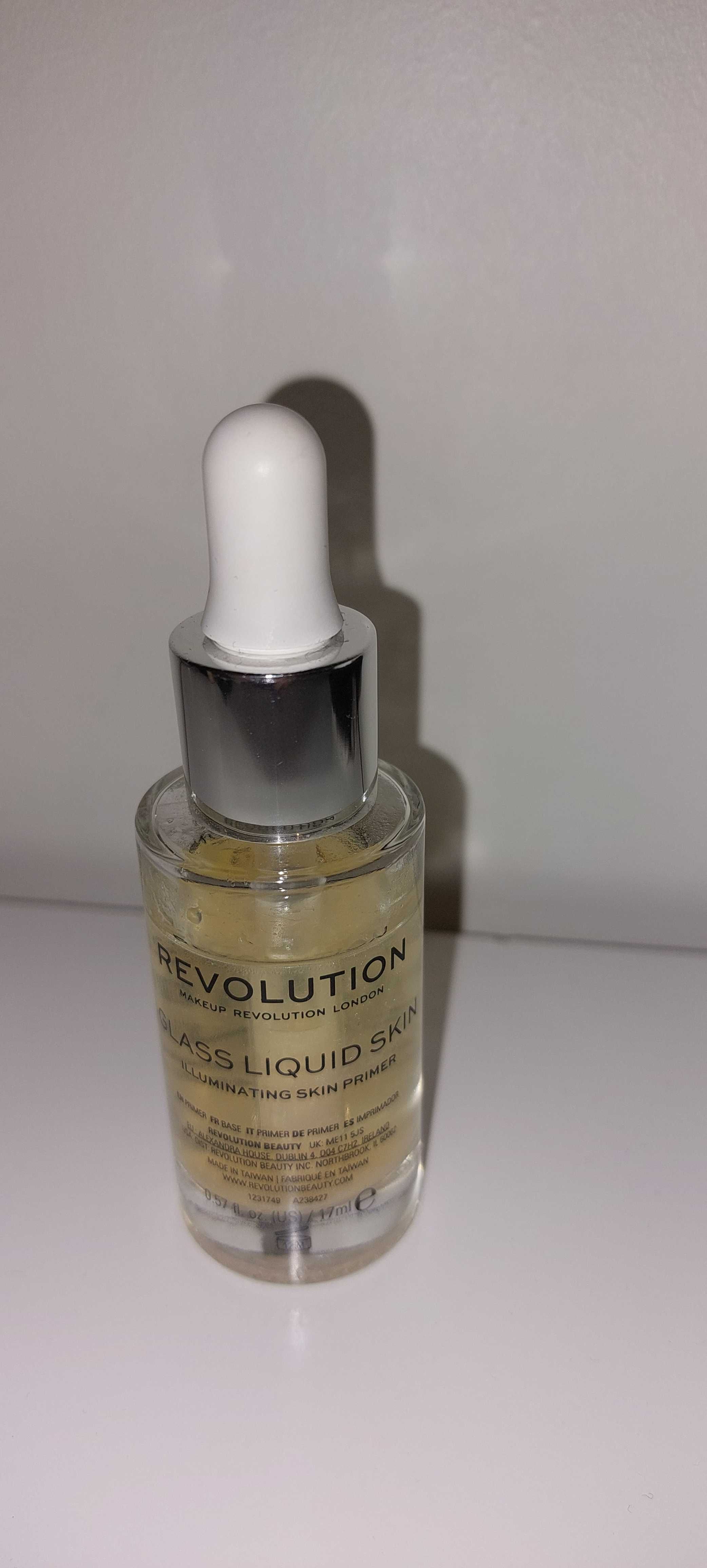 Makeup Revolution Glass Liquid Skin Primer Serum baza pod makijaż