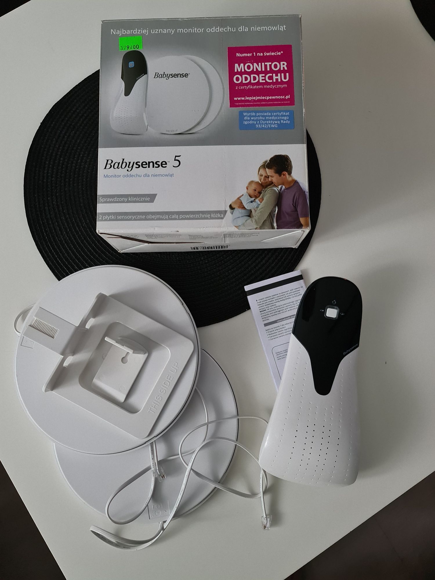 BABYSENSE 5 Monitor oddechu dla niemowląt