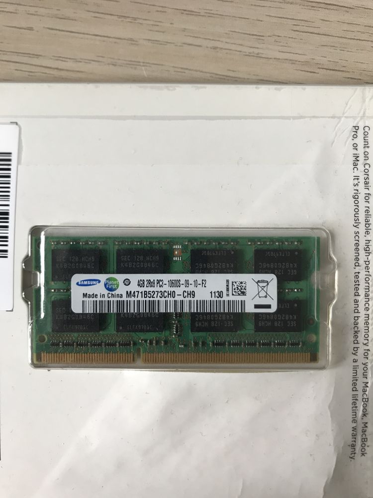 Memoria RAM 4GB usada