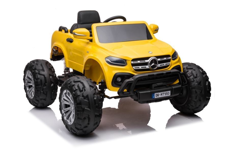 Auto Na Akumulator Mercedes DK-MT950 4x4 Złoto-Żółty Lakierowany