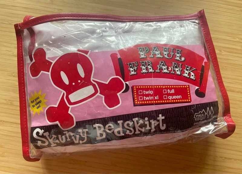 Paul Frank bedskirt prześcieradło pojedyńcze