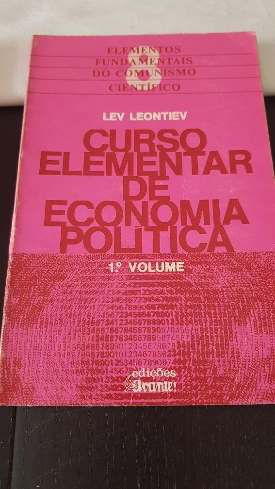Edições Avante Curso elementar economia politica