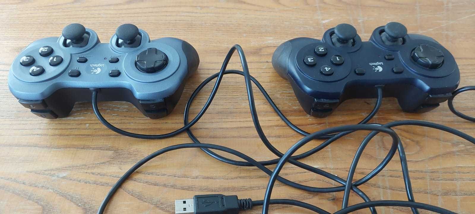 Zestaw padów oryginalne Logitech / pad / Gamepad USB 100 % sprawne
