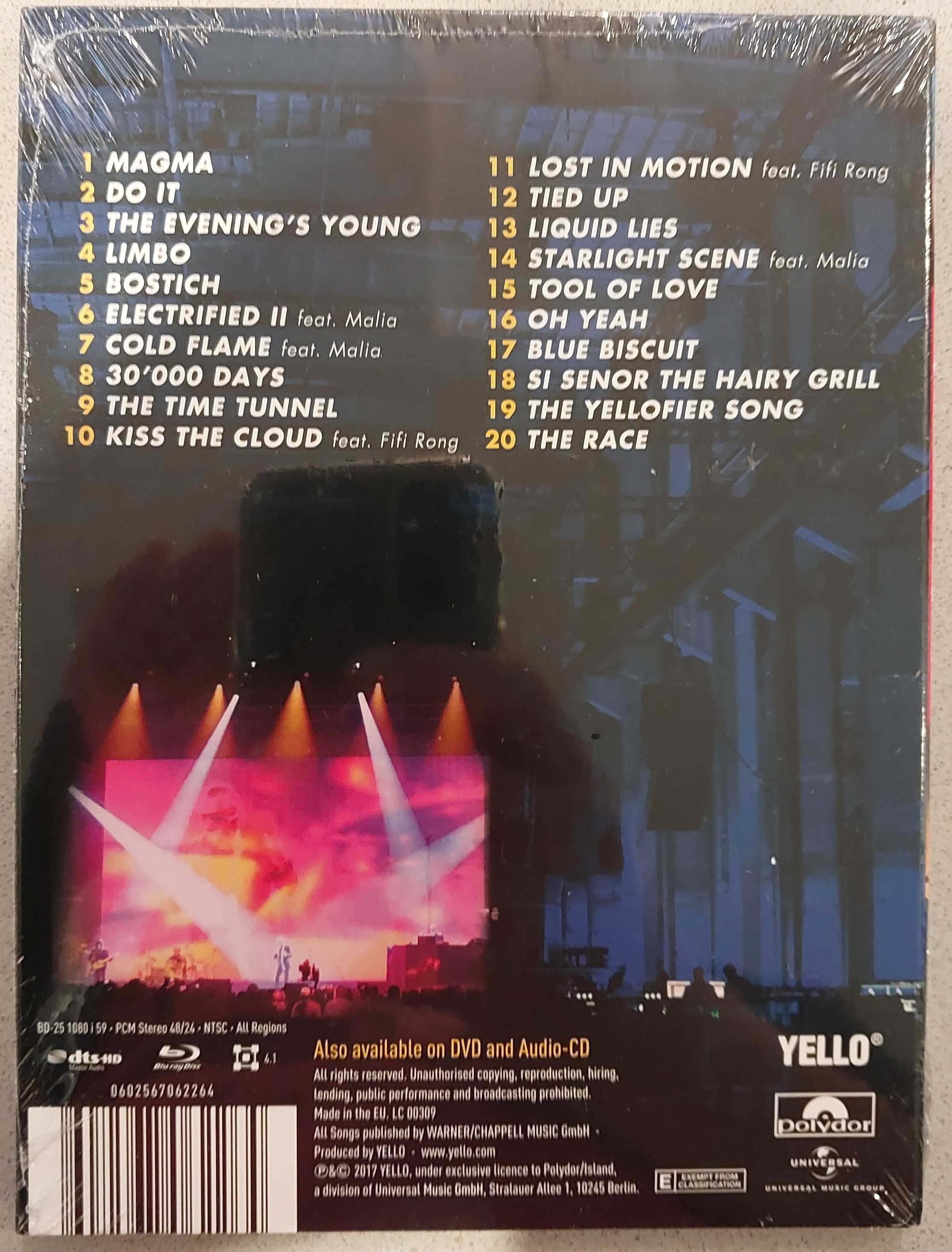 Yello Live In Berlin Blu-ray 2017 nowa w folii koncert z Berlina