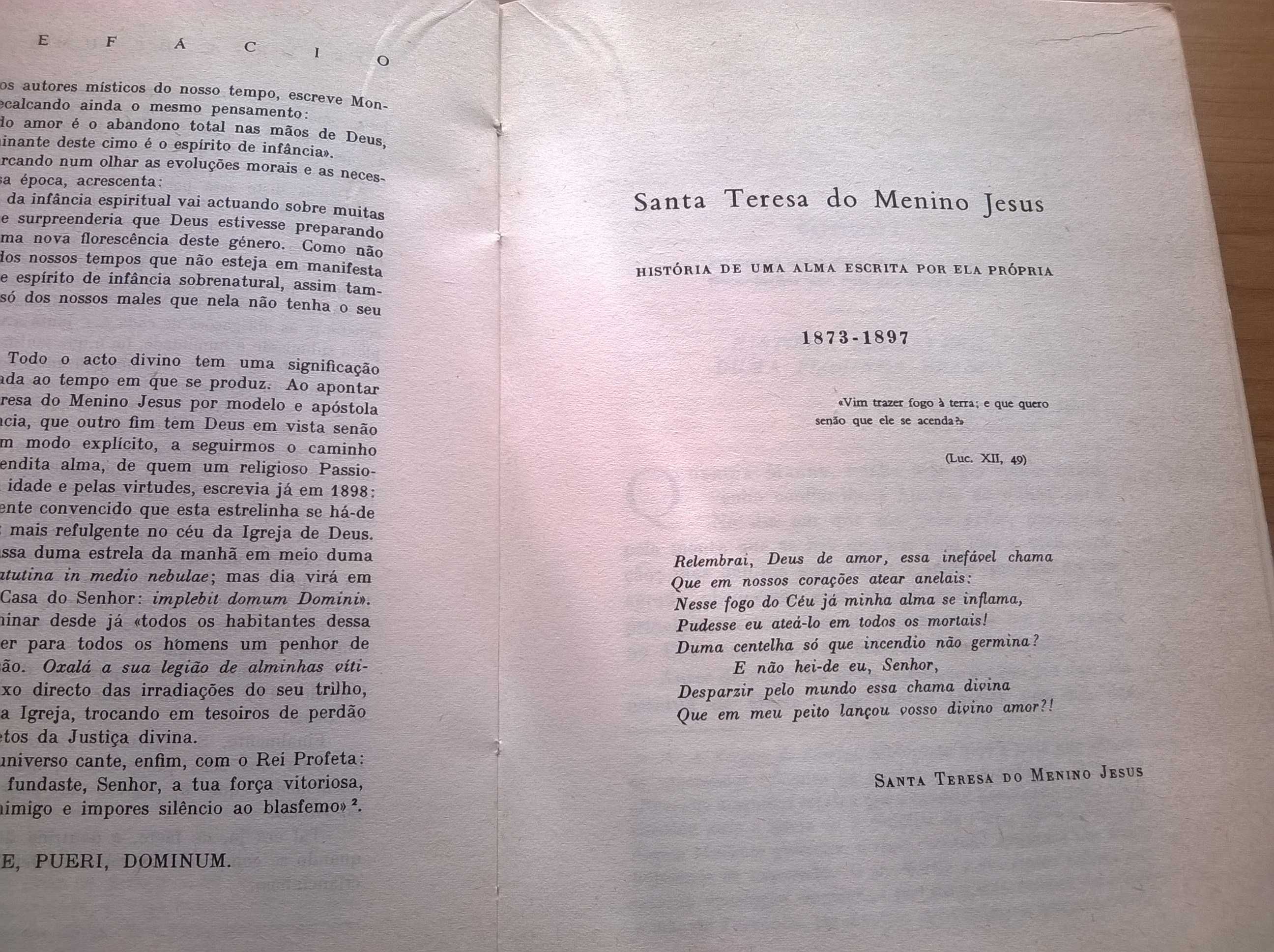 História de uma Alma - Santa Teresinha do Menino Jesus