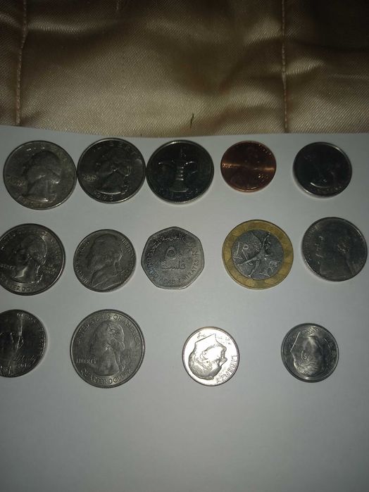 Moedas de vários anos