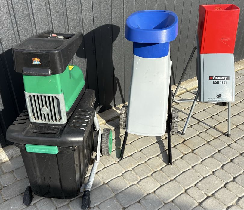 Rozdrabniacz,Rębak do gałęzi.Wałkowy,talerzowy.220v.gwaranc.Trans.Wysy