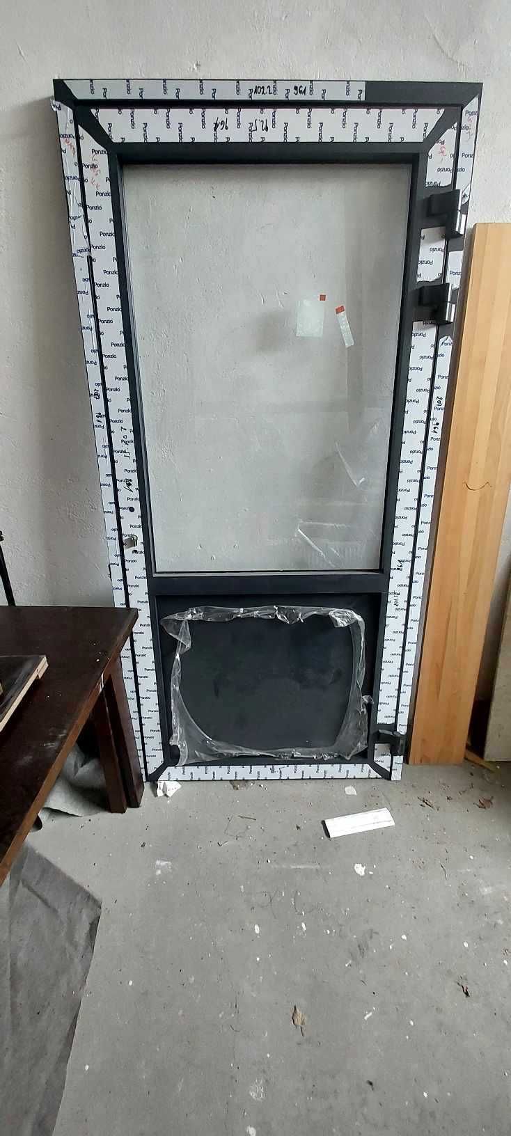 Drzwi aluminiowe wewnętrzne