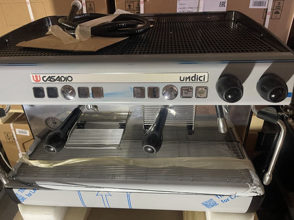 Нова крута кавоварка casadio undici high base висока група
