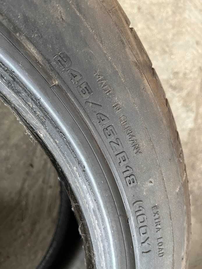 245/45R18 Dunlop dwie opony letnie