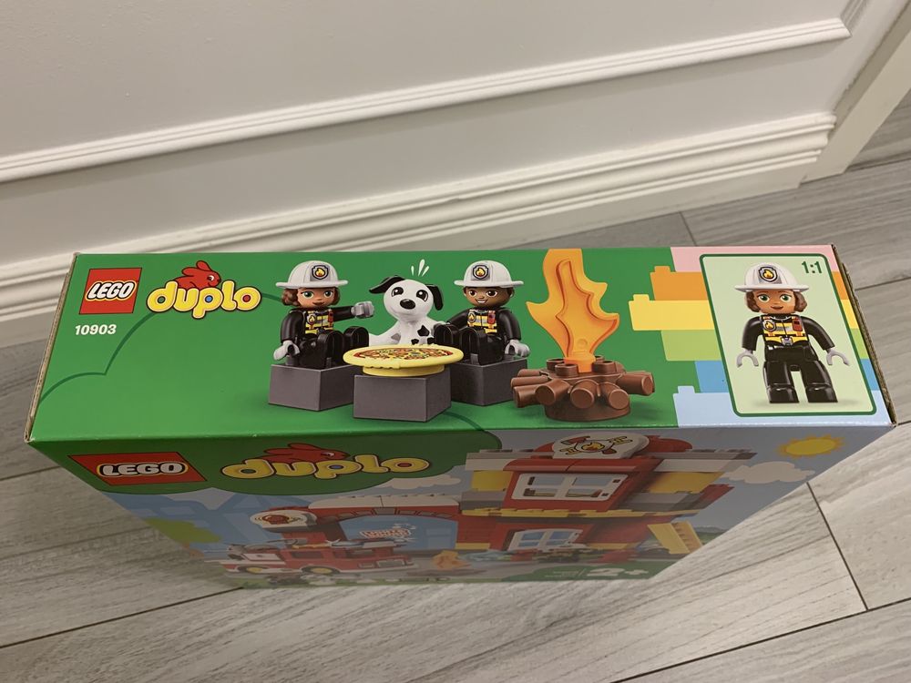 Lego Duplo 10903 klocki remiza strażacka nowy zestaw plomby