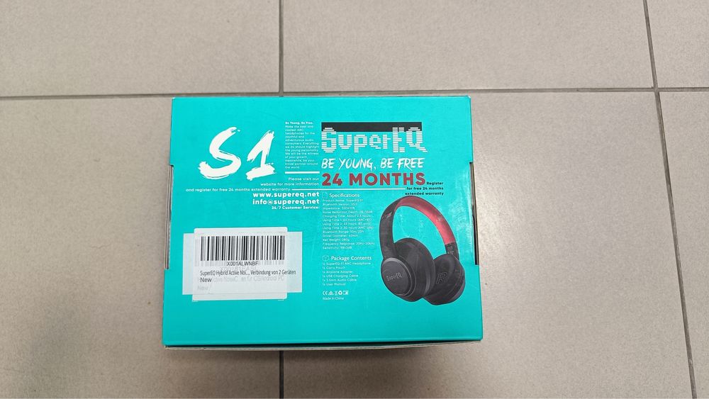 Słuchawki bezprzewodowe SuperEQ S1