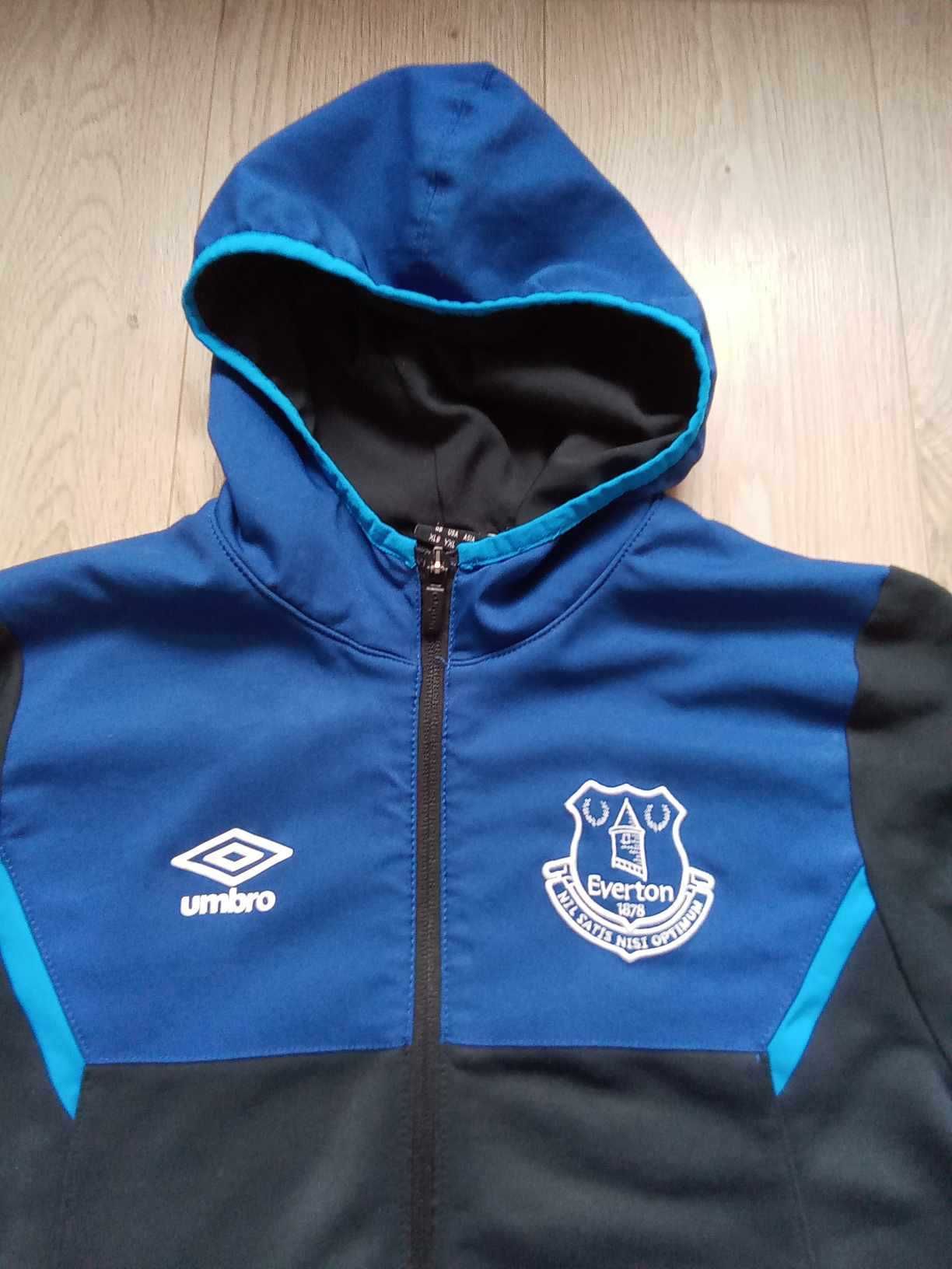 Bluza na zamek z kapturem Umbro Everton r.158