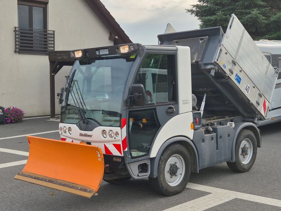 Multicar X56 Tremo  4x4 Reduktor Blokada Hydraulika Kiper Pług Odśnieżanie