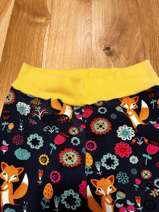 Spodnie softshellowe ocieplane w liski dla dziewczynki