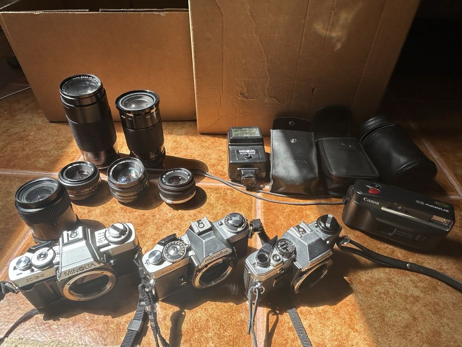 Conjunto de fotografica Analogica (vintage)