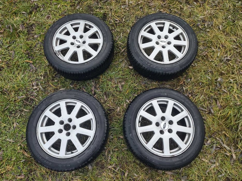 5x108 Ford Mondeo MK3 MK4 +NOWE opony 205/55 R16 całoroczne