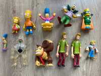 Figurki The Simpsons Donkey Kong Scooby Doo Ben 10