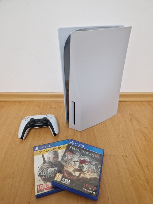 Konsola ps5 z napędem I grami!!