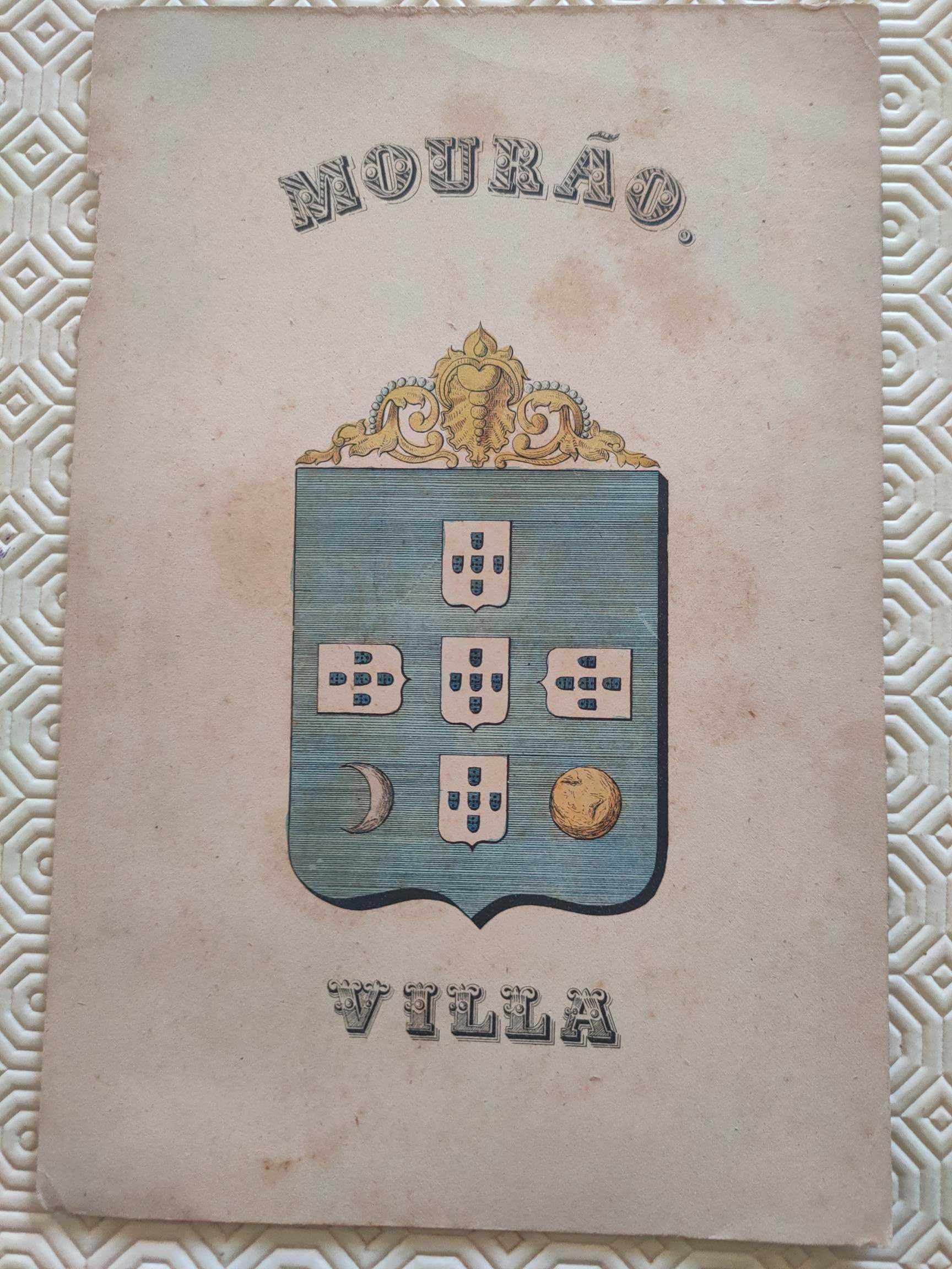 Gravuras de brasões de vilas de Portugal