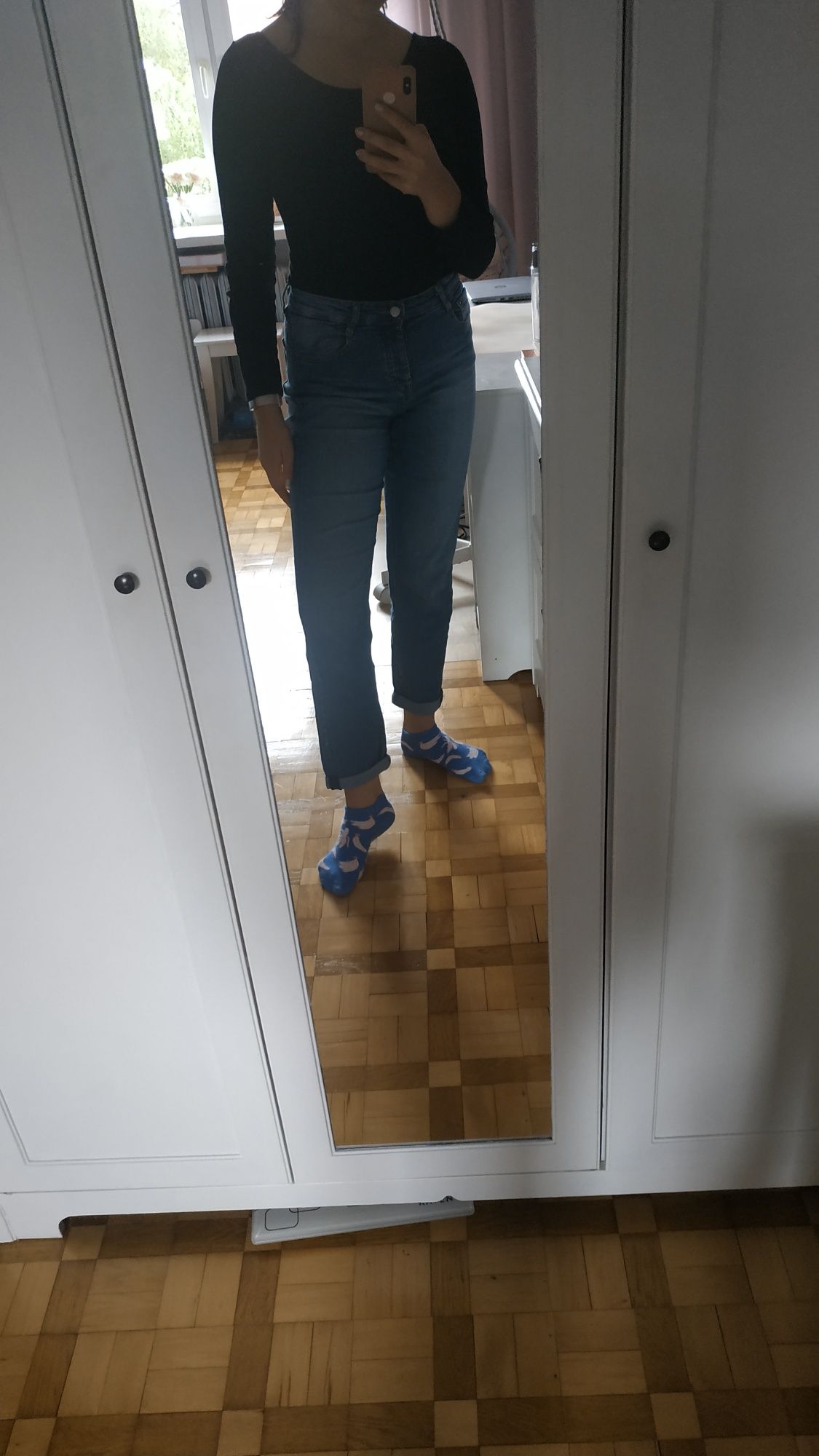Jeansy regular rozm. 36/38