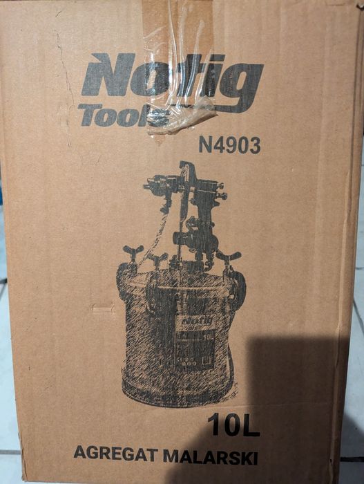 Agregat malarski pistolet lakierniczy PNEUMATYCZNY notig n4903