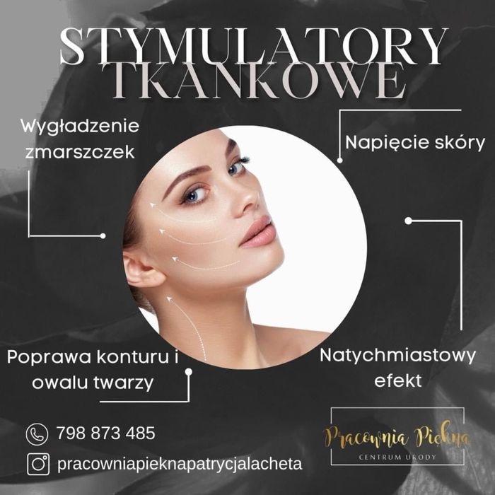 Uslugi medycyny estetycznej (botoks, stymulatory, kwas hialuronowy)