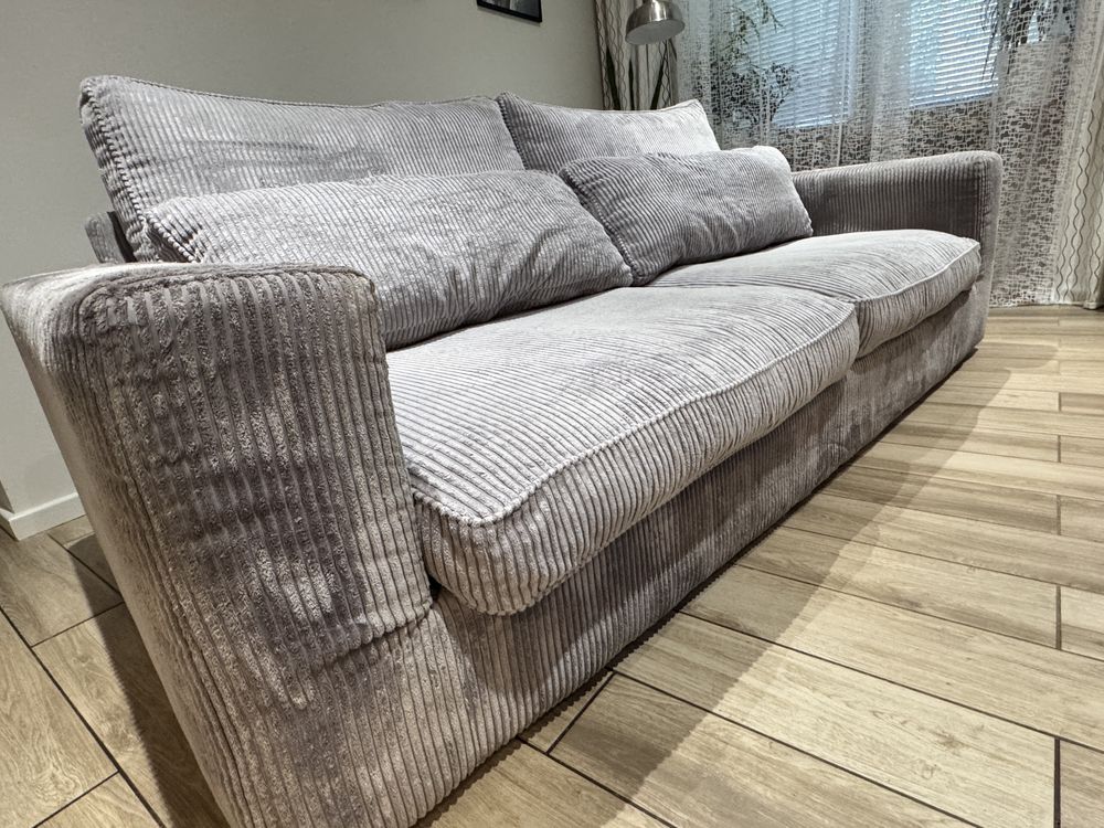 Sofa Coast włoska Agio Divani sztruks, poso, lincoln. Miekka wygodna