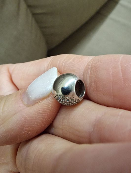 Срібний шарм Пандора. Pandora