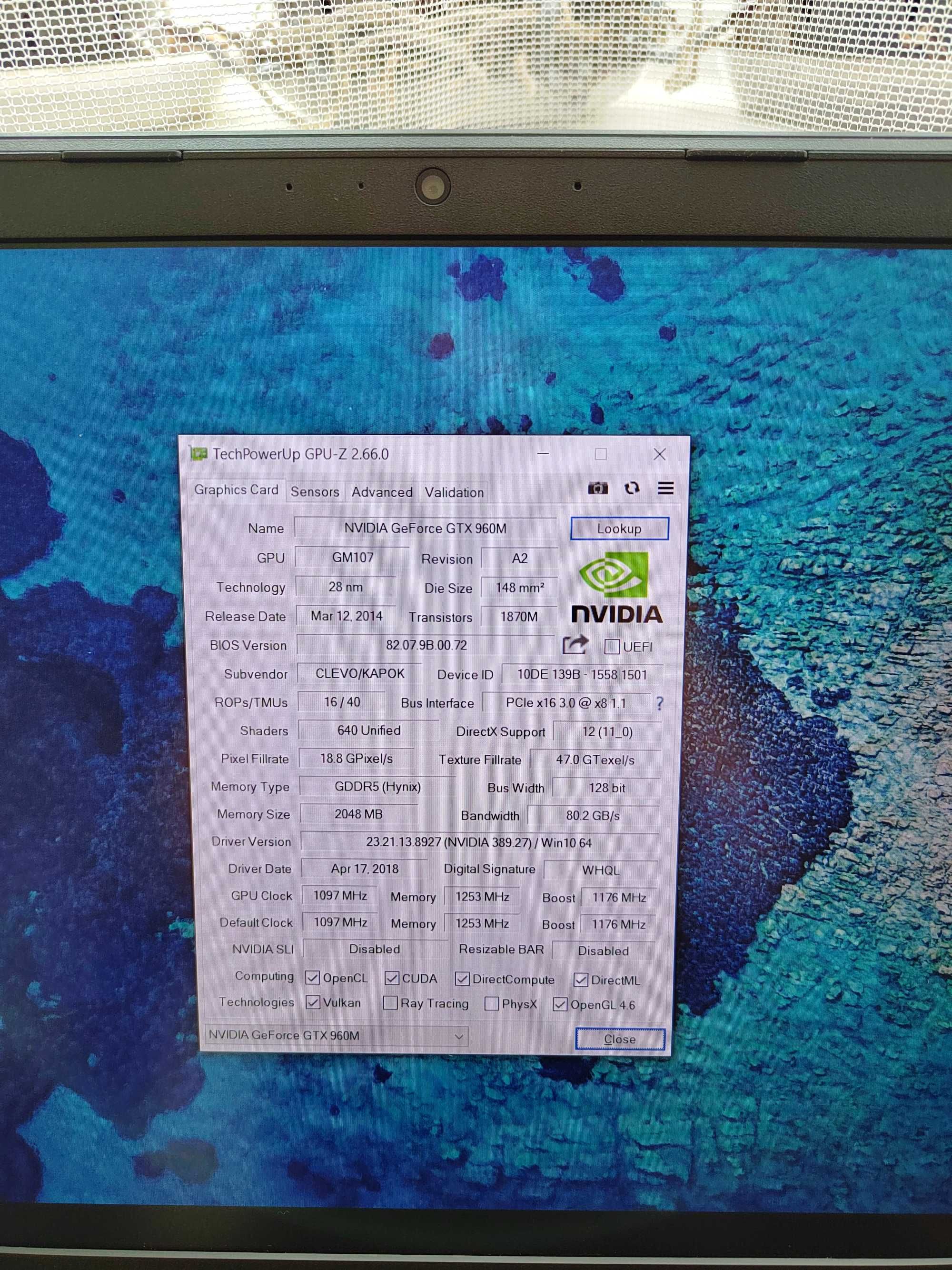 Medion Erazer X6601/15.6 Full HD IPS/i7 6700HQ/GTX 960m/16/256 + 1500