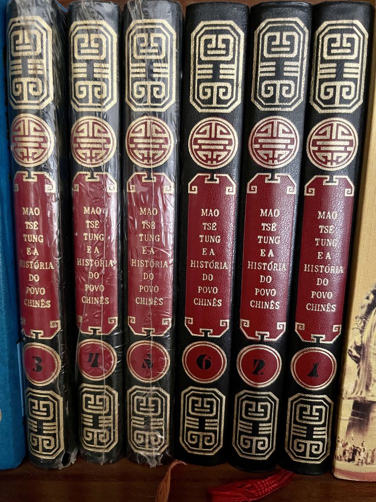 Colecção de livros Mao Tsé Tung e a História do povo Chinês