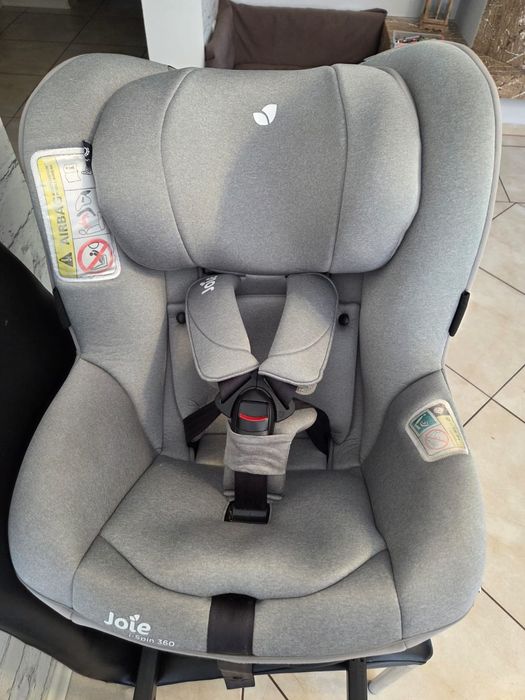 Fotelik samochodowy joie i-spin 360 z bazą isofix 0-4l 19kg szary