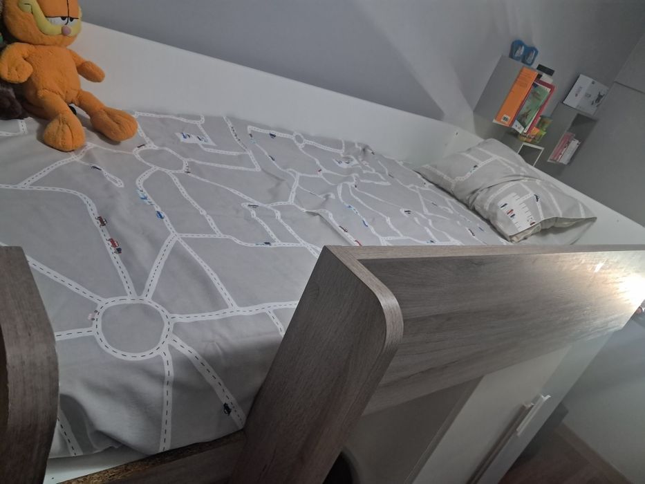 Beliche azul e cinza