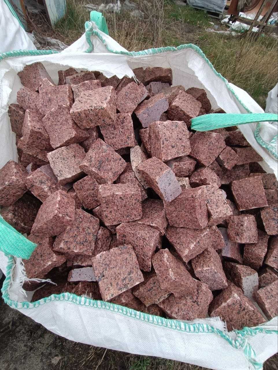 Бруківка гранітна червона \ від виробника.