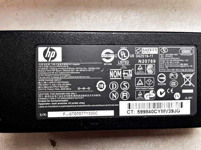 Zasilacze do laptopa - sprawne 100%, różne rodzaje