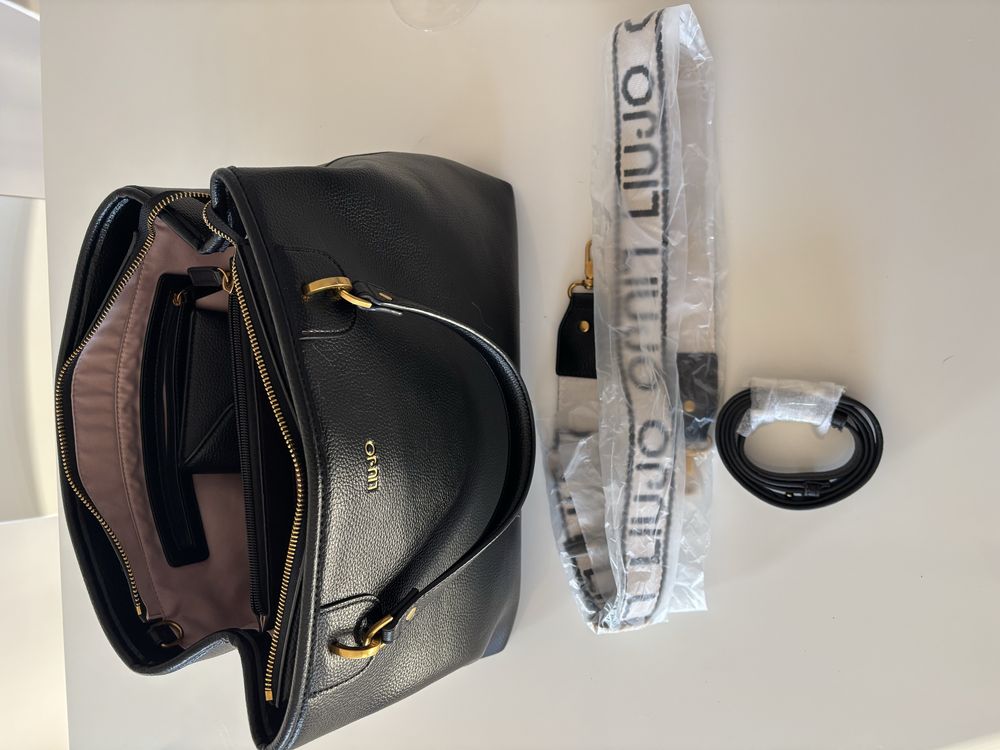 Torba Liu Jo shopper/ na ramie